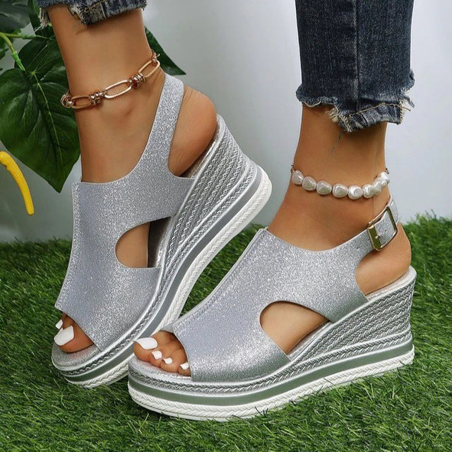 Danielle - Relaxed Wedge Sandals