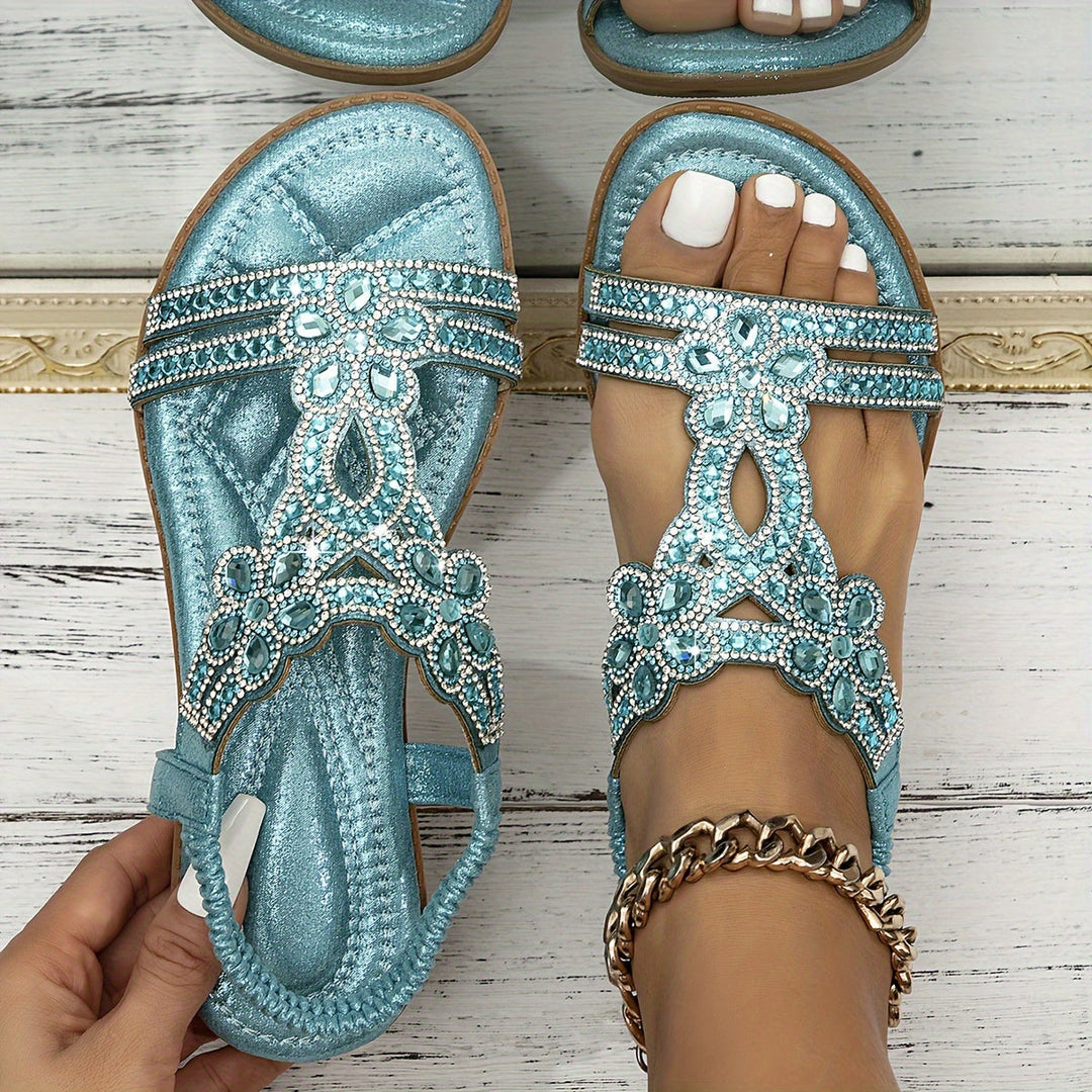 Paisley - Orthopedic Crystal Sandals