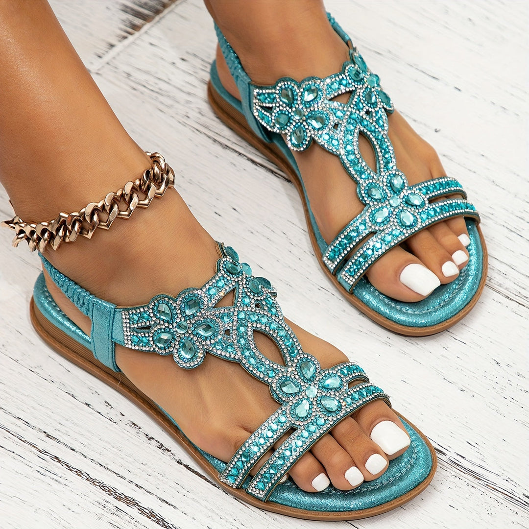 Paisley - Orthopedic Crystal Sandals