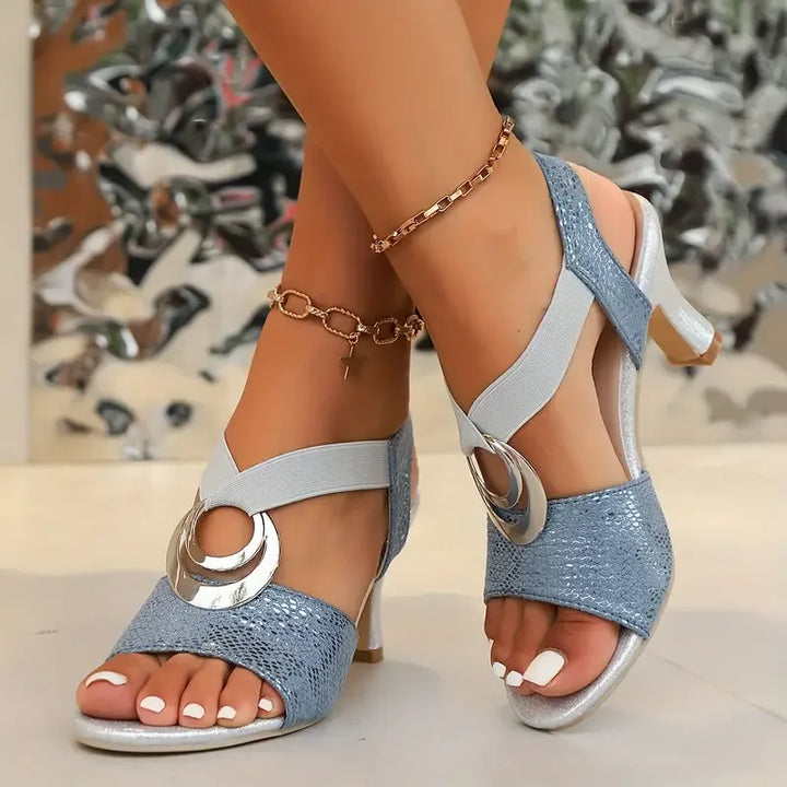 Rebecca - Orthopedic High-Heel Sandal