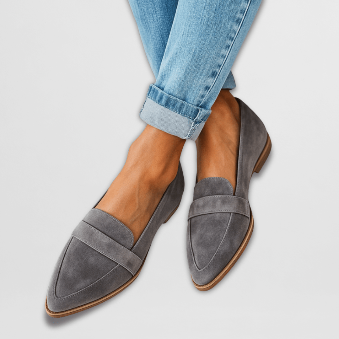 Tara - Soft Suede Orthopedic Slippers