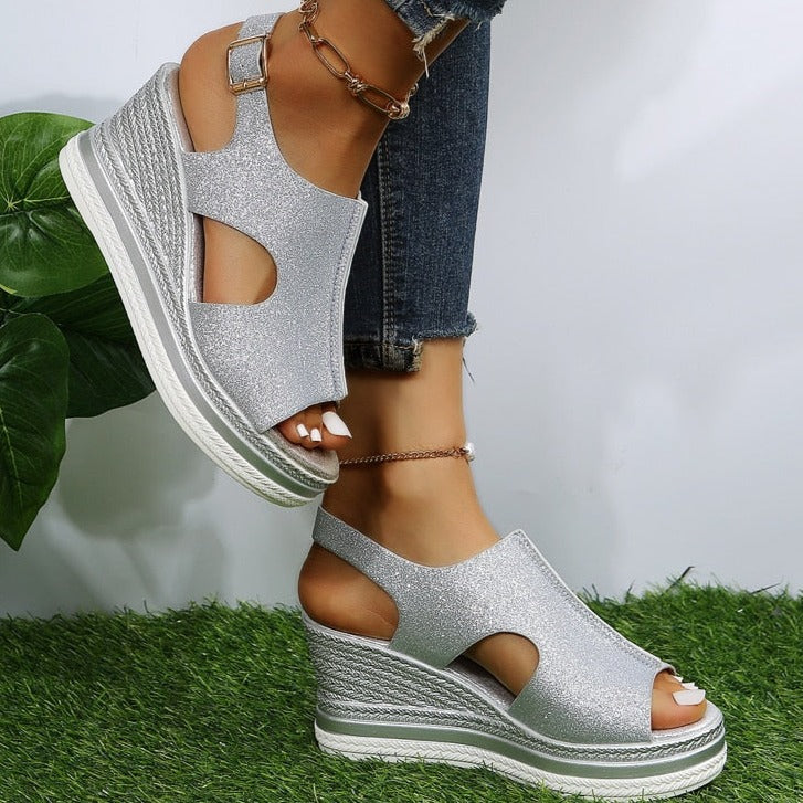 Danielle - Relaxed Wedge Sandals
