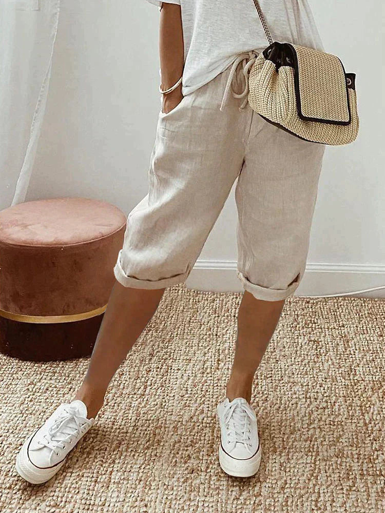 Selma | Cotton Comfort Shorts – Flattering fit. Effortless everyday style.