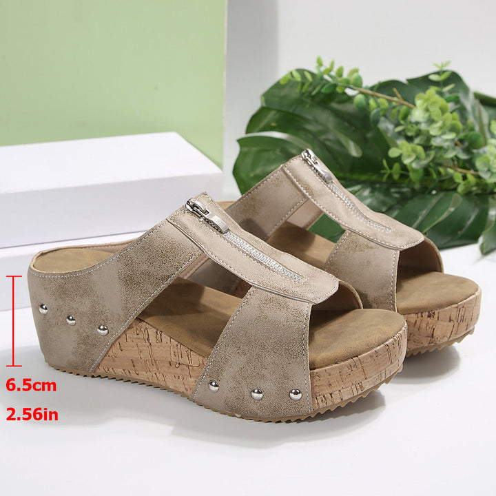 Amber - Stylish Wedge Sandals